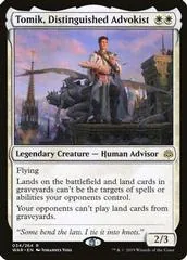 Tomik, Distinguished Advokist