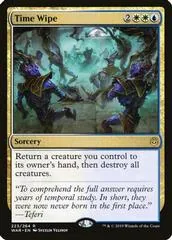 Time Wipe [Foil]