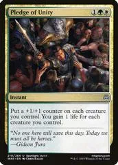 Pledge of Unity [Foil]