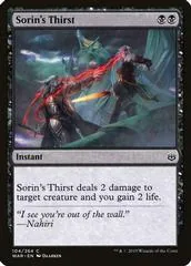 Sorin's Thirst [Foil]