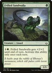 Frilled Sandwalla #116