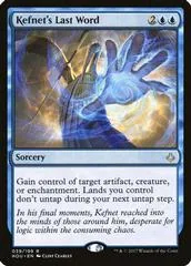 Kefnet's Last Word [Foil]
