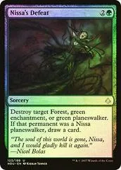 Nissa's Defeat [Foil]