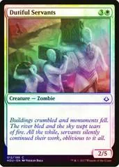 Dutiful Servants [Foil] #012