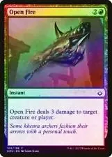 Open Fire [Foil]