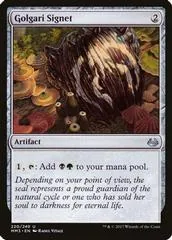 Golgari Signet [Foil] #220