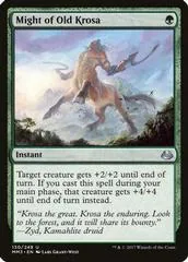 Might of Old Krosa [Foil] #130