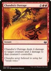 Chandra's Outrage [Foil] #92