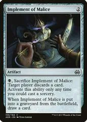 Implement of Malice [Foil]
