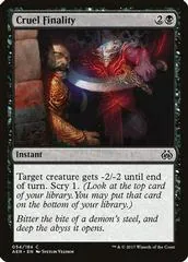 Cruel Finality [Foil]