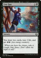 Live Fast [Foil]