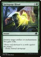Springsage Ritual [Foil] #172