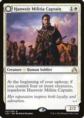 Hanweir Militia Captain [Foil]