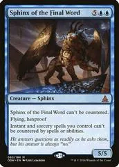 Sphinx of the Final Word [Foil]