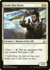 Ondu War Cleric [Foil]