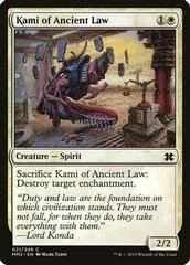 Kami of Ancient Law [Foil] #21