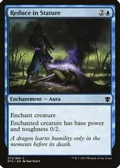 Reduce in Stature [Foil]