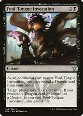 Foul-Tongue Invocation [Foil]