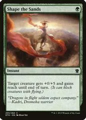 Shape the Sands [Foil]