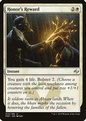 Honor's Reward #14