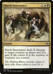 Harsh Sustenance #154