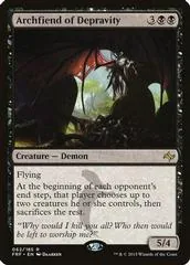 Archfiend of Depravity [Foil] #62