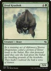 Feral Krushok [Foil] #128