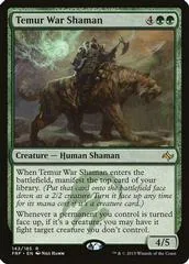 Temur War Shaman [Foil] #142