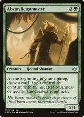 Abzan Beastmaster [Foil] #119