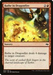 Bathe in Dragonfire [Foil] #92