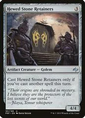 Hewed Stone Retainers [Foil] #161