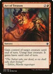 Act of Treason [Foil] #95