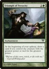 Triumph of Ferocity [Foil]