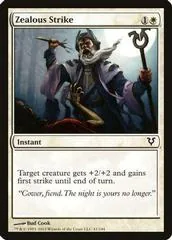 Zealous Strike [Foil]