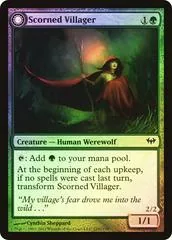 Scorned Villager [Foil] #125