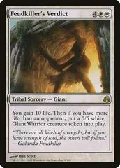 Feudkiller's Verdict [Foil]