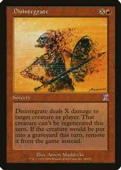 Disintegrate [Foil]