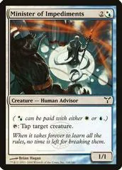 Minister of Impediments [Foil]