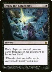 Empty the Catacombs [Foil] #86