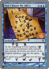 Now I Know My ABC's [Foil]