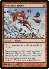 Unnatural Speed [Foil] #197