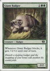 Giant Badger [Foil] #253