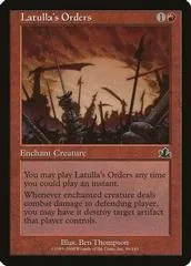 Latulla's Orders [Foil]