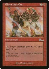 Ghitu War Cry [Foil]