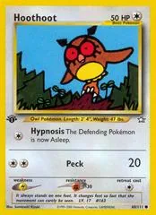 Hoothoot [1st Edition] #60