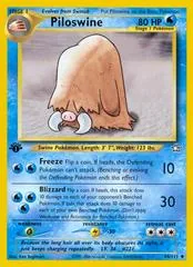 Piloswine [1st Edition] #44