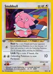 Snubbull [1st Edition] #74