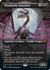 Ebondeath, Dracolich [Extended Art Foil] #292