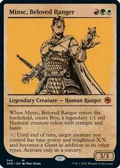 Minsc, Beloved Ranger [Showcase Foil] #344