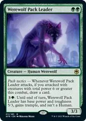 Werewolf Pack Leader [Foil] #211
